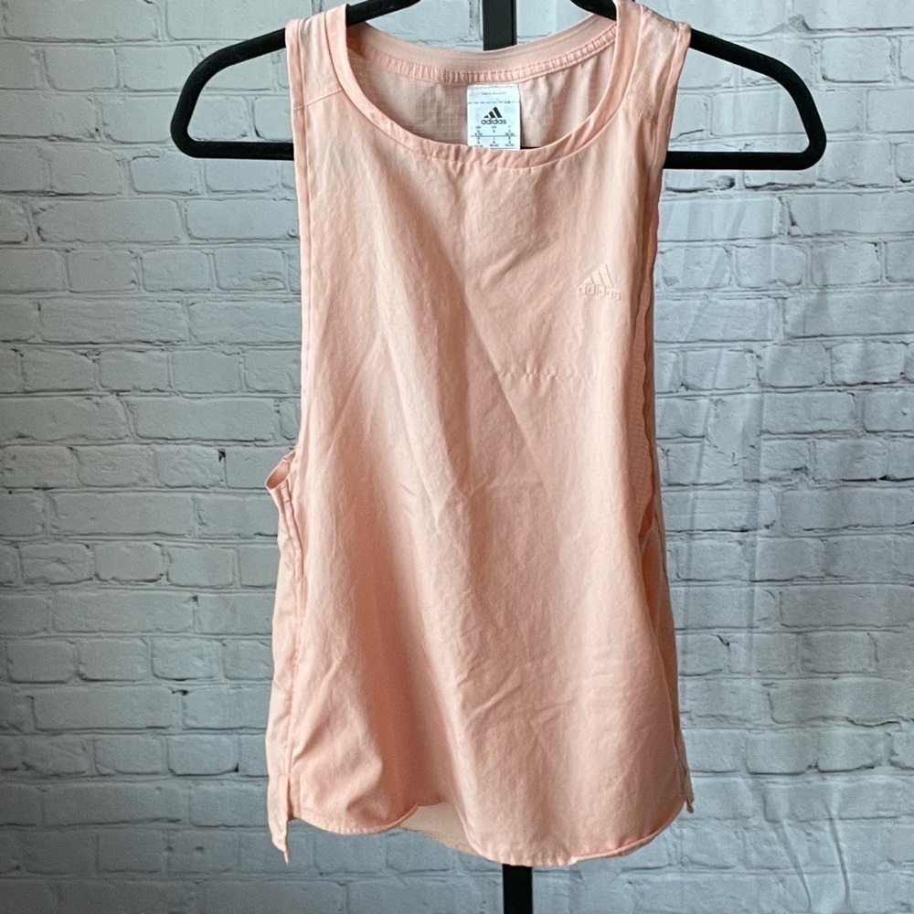 Adidas Light Pink Tank Top Size Small